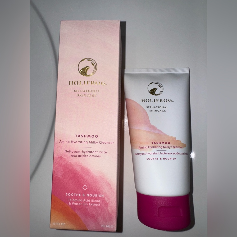 Tashmoo Amino Hydrating Milky Cleanser - Pink and White